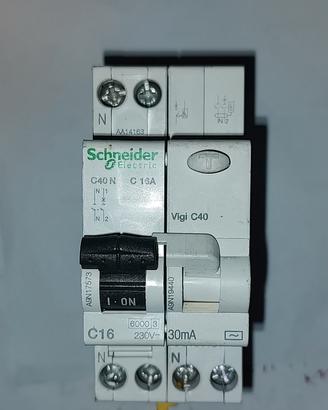 Differenziale Salvavita Magnetotermico 16 Ampere S