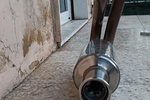 Scarico cecam per fiat 500/126