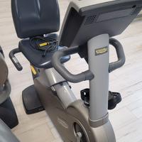 Cyclette reclinata technogym linea excite
