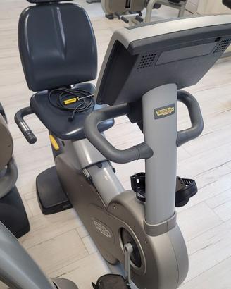 Cyclette reclinata technogym linea excite