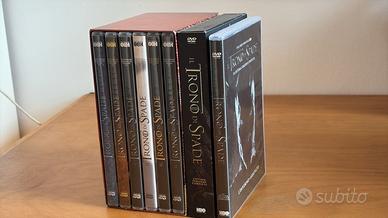 DVD saga completa Trono di spade 8a compresa