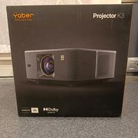 Proiettore Yaber K3 Pro - Google TV e casse JBL