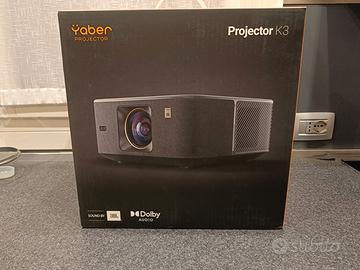 Proiettore Yaber K3 Pro - Google TV e casse JBL