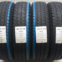 4 GOMME 195 75 16C RAPID A1709