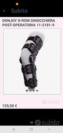 ginocchiera post operatoria
