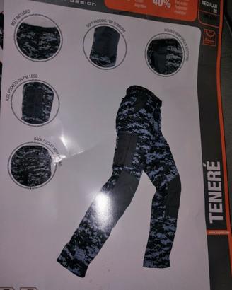 Pantaloni kapriol pixel tg M e L