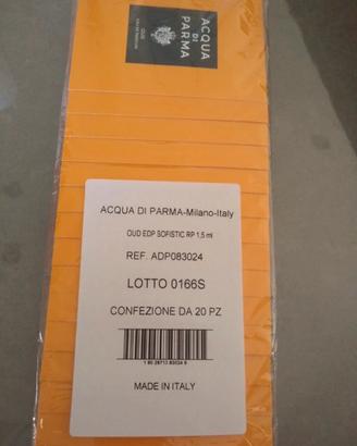 Profumo acqua di Parma