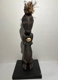 Statua africana antica latmul - PapuaNuova Guinea