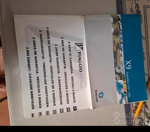 libretto uso manutenzione piaggio x9 Evolution 