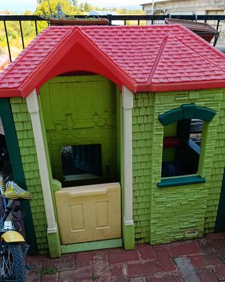 casetta da giardino bambini Little Tikes