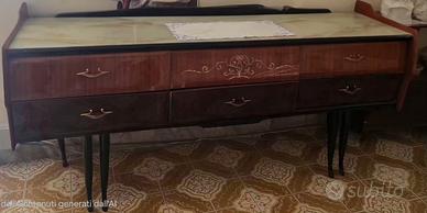 como' antico in legno 