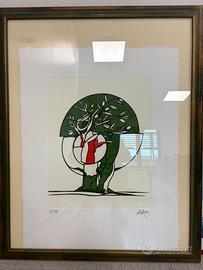 Valerio Adami - Litografia originale 27/81