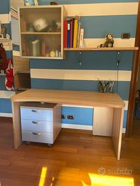 Scrivania salvaspazio