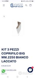 Coprifili bianco opaco