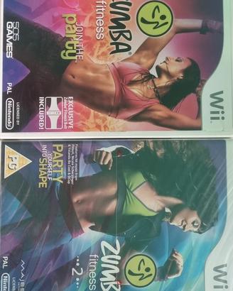 lotto videogiochi Wii Zumba 2 nuovo