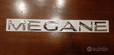 Adesivo metallico 3D Renault Megane