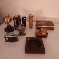 Accendini vintage e set fumo