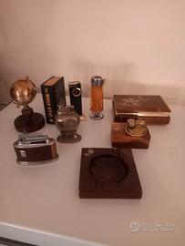 Accendini vintage e set fumo