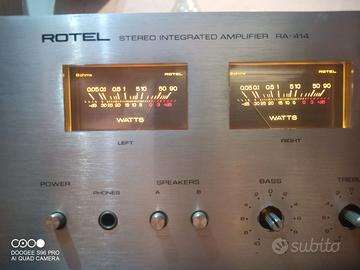 Amplificatore Rotel RA-414 guasto
