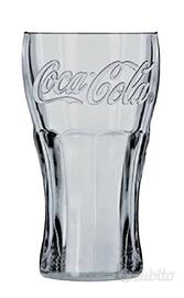 Coca Cola Set 8 Bicchieri 0,4l Vetro trasp. NUOVO