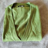 GILET CARDIGAN VERDE