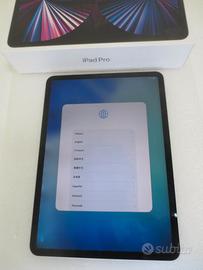 APPLE IPAD PRO 11” 2021 256 GB. MHQV3FD/A