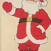 BABBO NATALE poster adesivo 