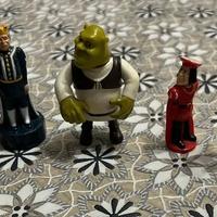Lot 5 Minifigure Shrek 1-2 Mulino bianco