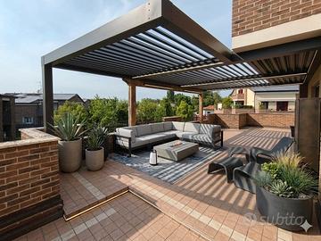 Attico con cucina sep. e terrazza abitabile 65 mq