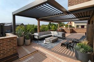 Attico con cucina sep. e terrazza abitabile 65 mq