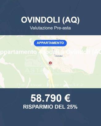 Immobile in asta di 77 m² a Ovindoli