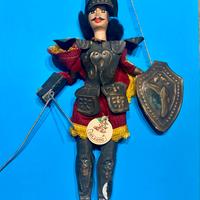 Pupo Siciliano Paladino Orlando Anni 60 Marionetta