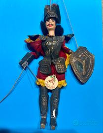 Pupo Siciliano Paladino Orlando Anni 60 Marionetta