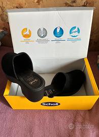 Sabot neri scamosciati dr. Scholl