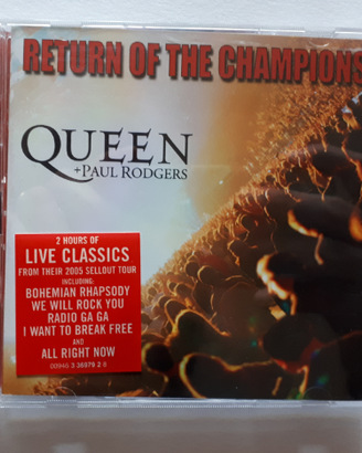 QUEEN Return of the Champions - 2 Cd