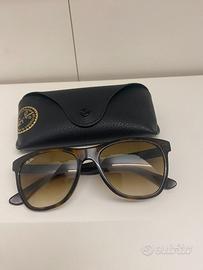 Occhiali Ray-Ban tartarugati marroni nuovi