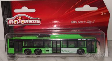 BUS MAN LION'S CITY C GREEN, 1/110 MAJORETTE