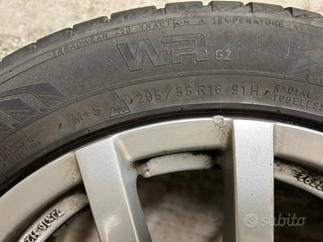 Gomme invernali su cerchi in lega