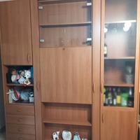 Mobile letto con scrivania