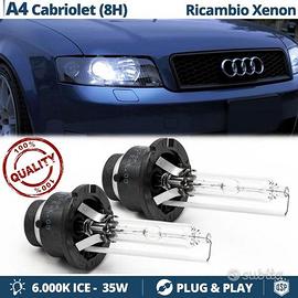 Lampadine Ricambio Xenon D2S 6000K 35W Audi A4 B6