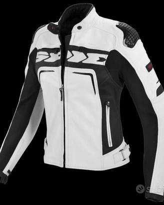 GIACCA EVORIDER SPIDI LADY DONNA BLACK WHITE TG.42