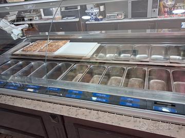 Vetrina banco gelateria De Blasi PL 22 gusti