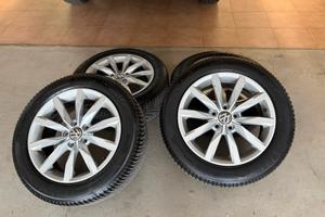 Ruote complete di cerchio R17 VW