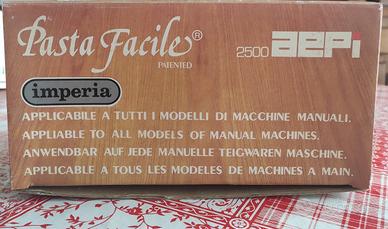 Imperia Pasta facile motore per macchina pasta