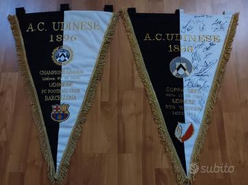 Gagliardetti e distintivi dell'Udinese calcio