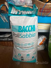 Sacco sabbia polimerica kg 20 aperto ma non usato