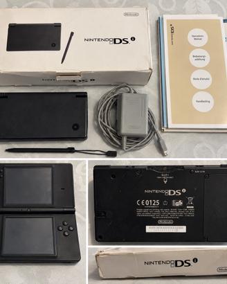 Nintendo DSi nero con scatola e accessori