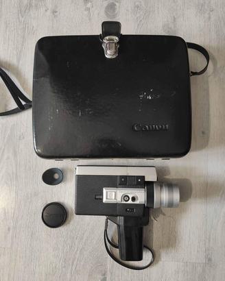 Cinepresa Canon Auto Zoom 518 Super 8 con custodia