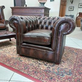 Poltrona chesterfield club nuova... chester 