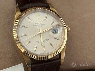 ROLEX DATE IN ORO 18KT REF.15238 FULL SET ITALIA